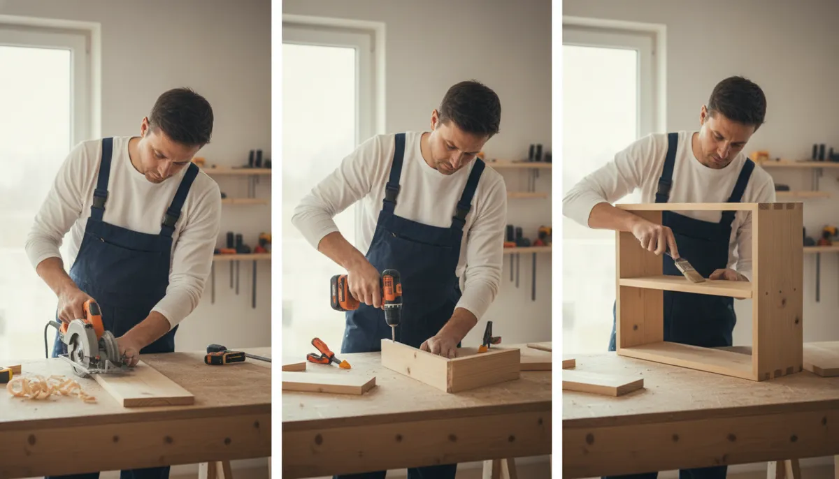 les étapes de fabrication pas à pas
