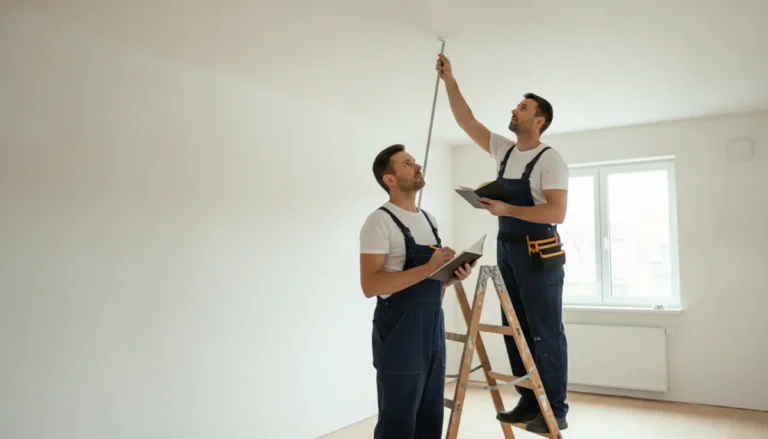 hauteur sous plafond standard
