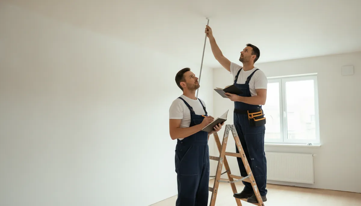 hauteur sous plafond standard
