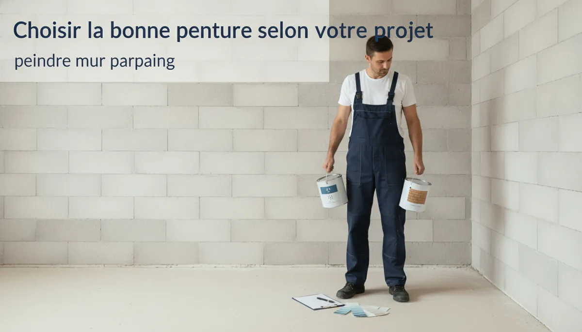 choisir la bonne peinture selon votre projet