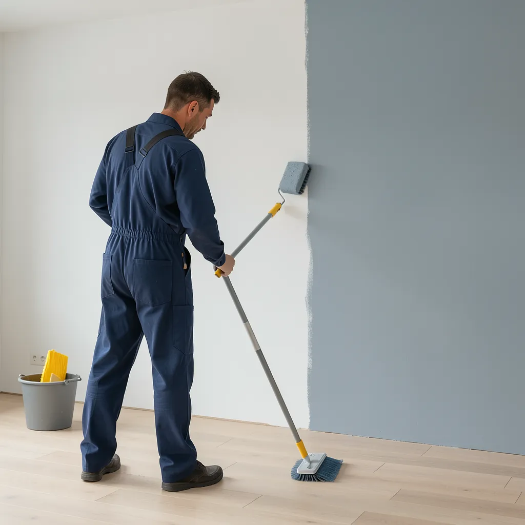 avantages concrets d'une peinture spécifique parpaing