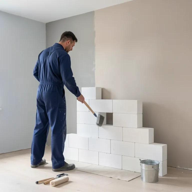 peinture pour parpaing intérieur