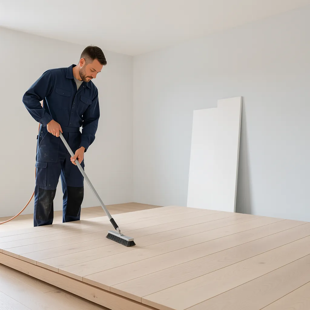 les 6 étapes pour réussir votre ragréage sur bois