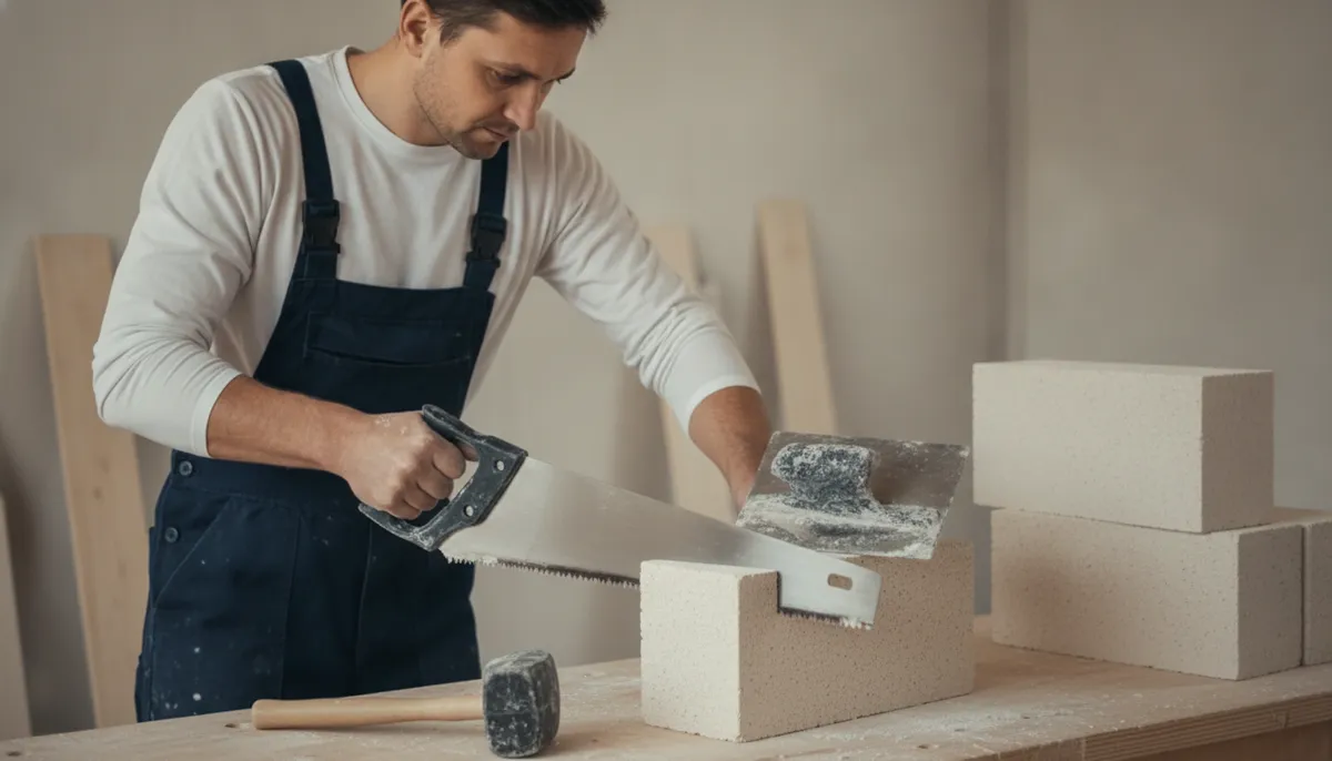 quelques outils indispensables pour travailler le siporex