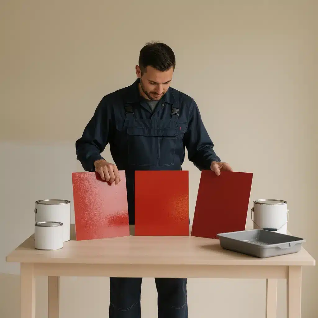 et le choix du type de peinture, ça change quoi ?
