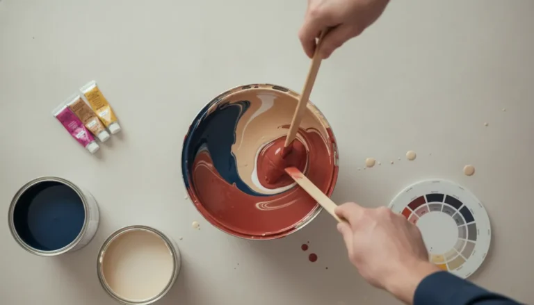 comment faire du rouge peinture