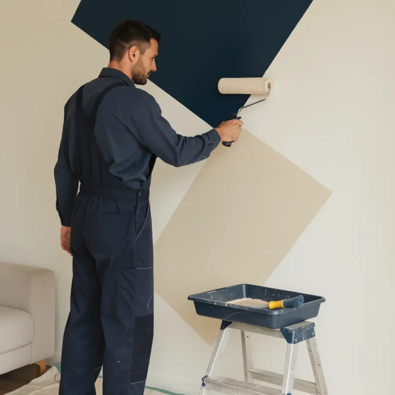 decoration murale en peinture