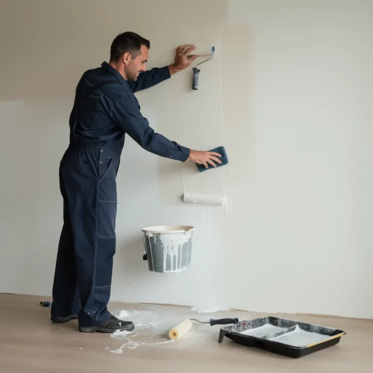 laver mur avant peinture