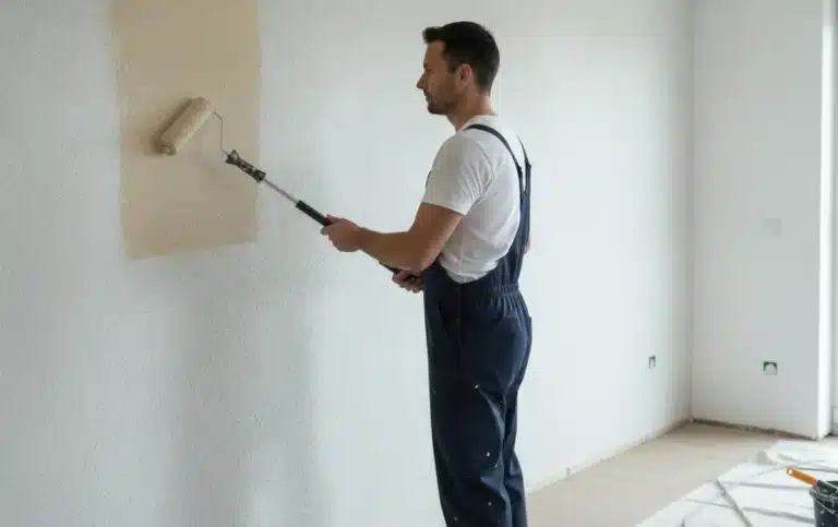 peindre crepi interieur