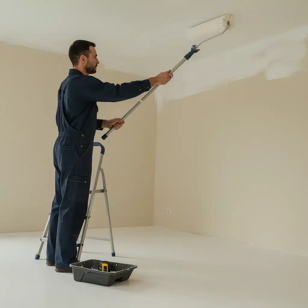 comment peindre un plafond sans laisser de traces ?