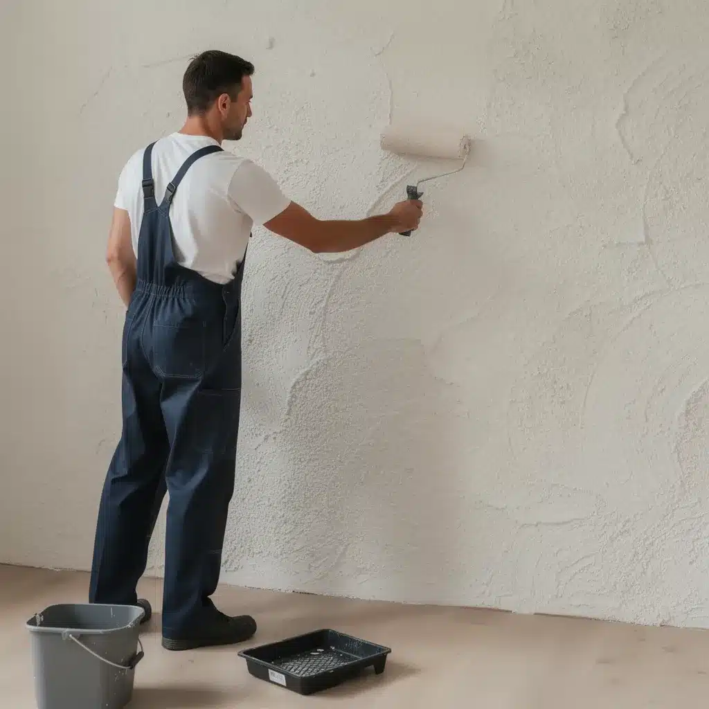 peinture effet crépi intérieur