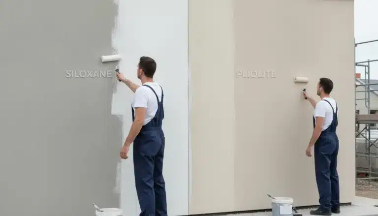 peinture siloxane ou pliolite