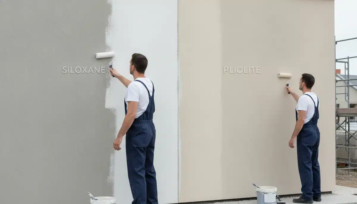 peinture siloxane ou pliolite