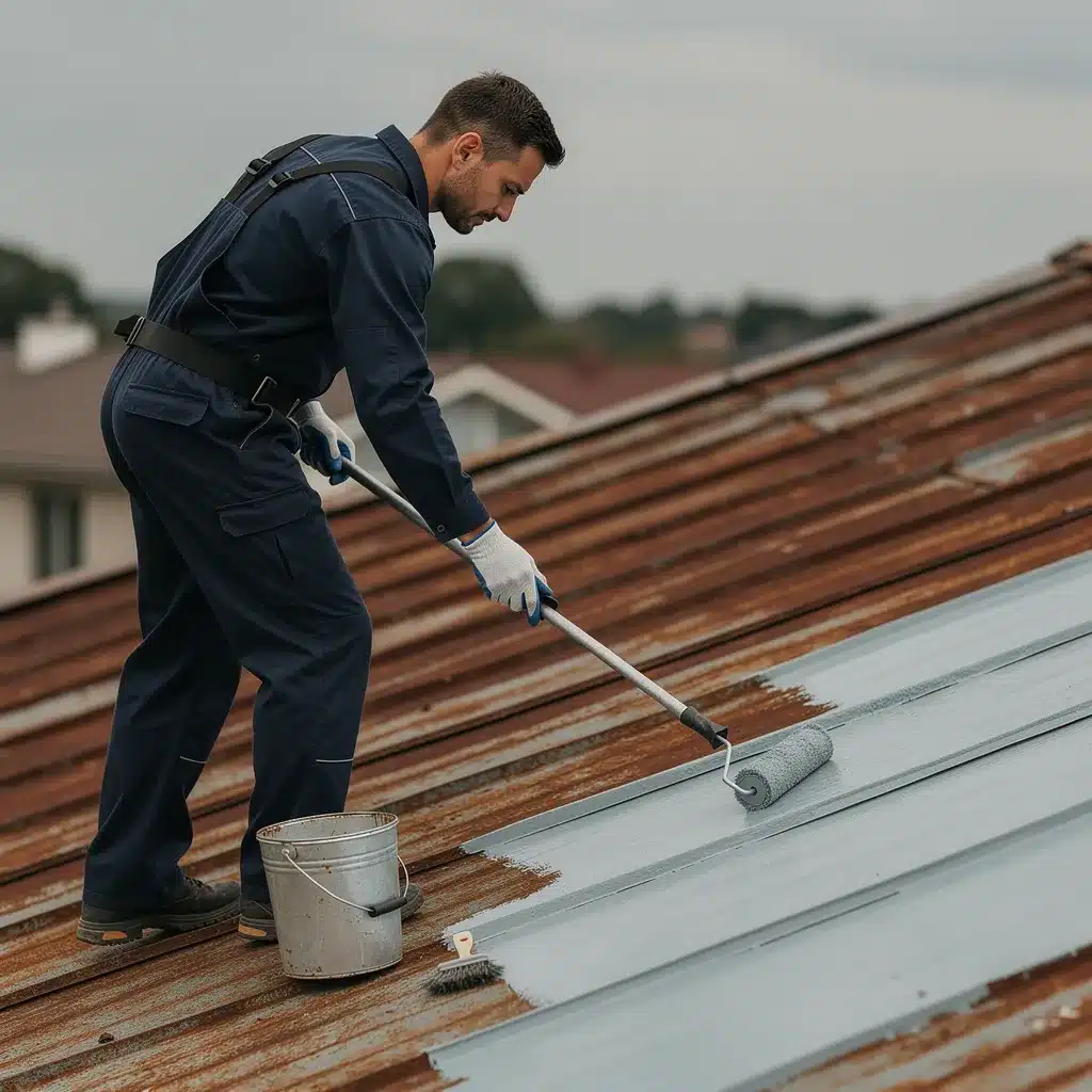 comment appliquer la peinture sur une toiture en tôle ?