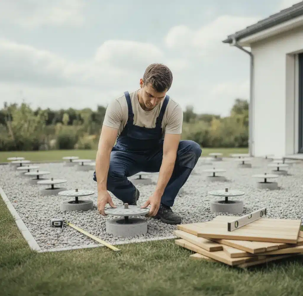 plot beton pour terrasse