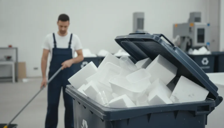 polystyrene quelle poubelle