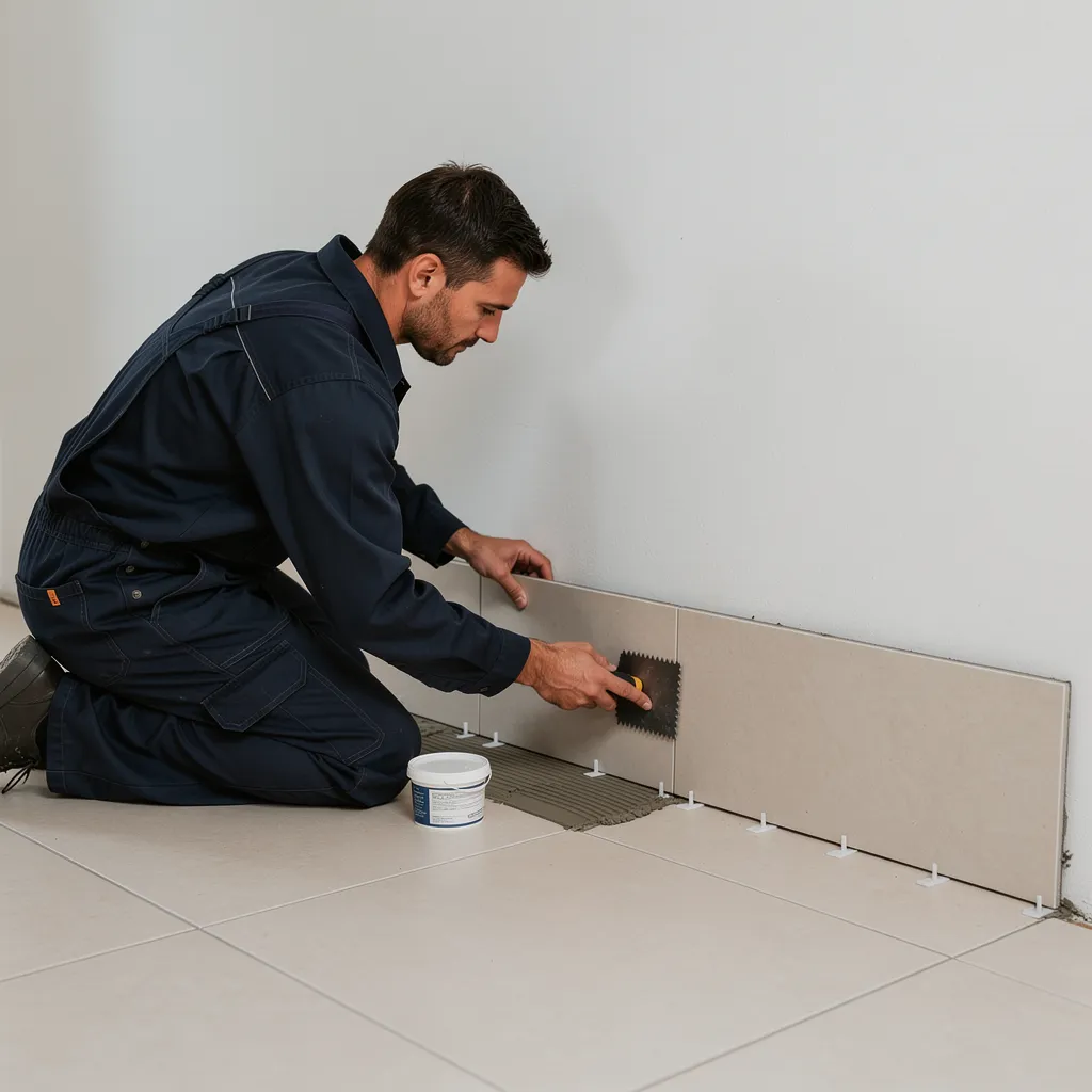poser des plinthes carrelage