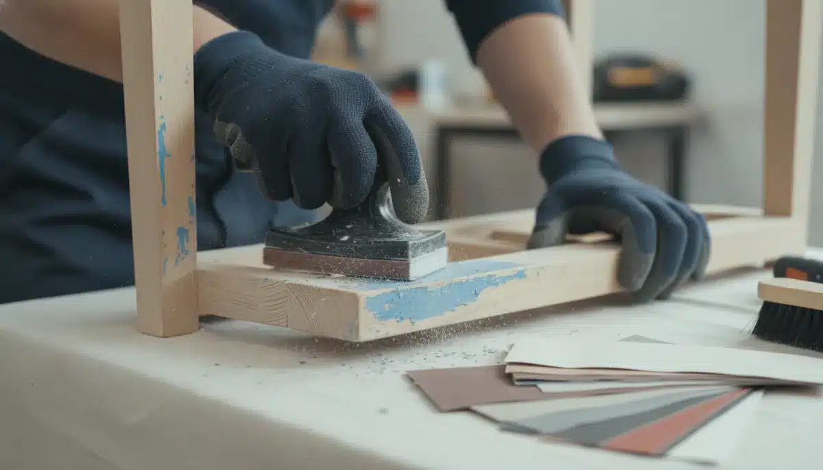 quel grain pour enlever peinture sur bois