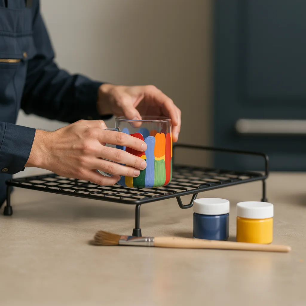 fixation et cuisson : comment rendre la peinture permanente ?
