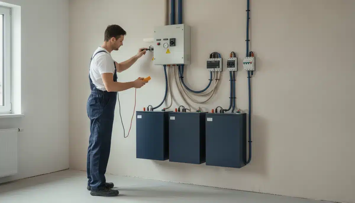 installation autonome avec batteries : le schéma complet
