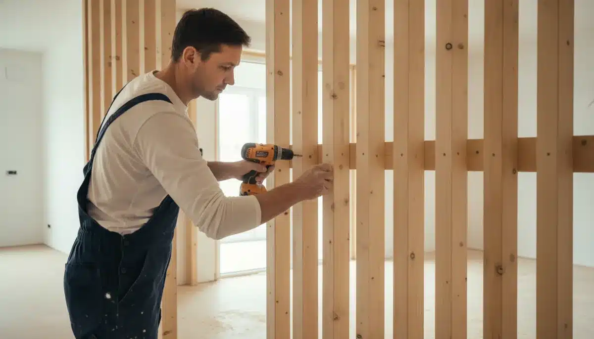 bois pour cloison interieur