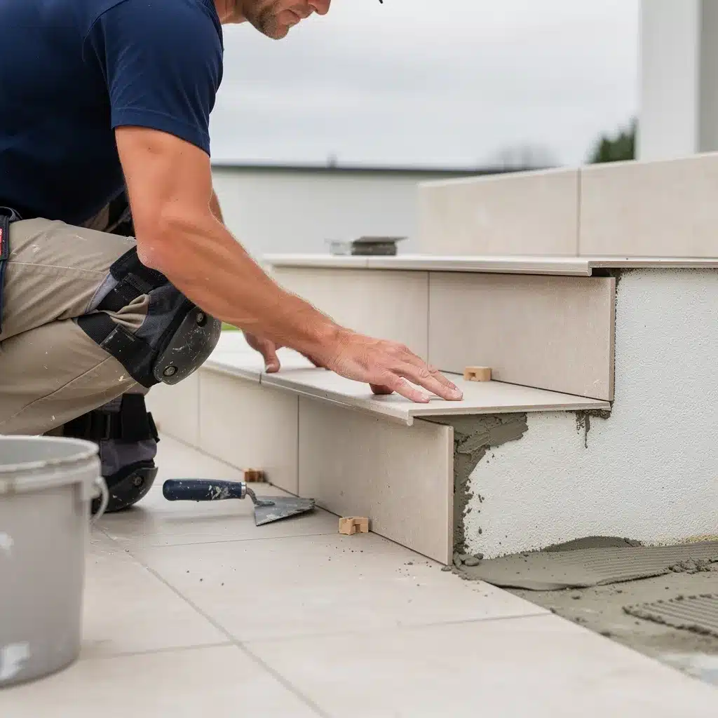 carrelage nez de marche extérieur