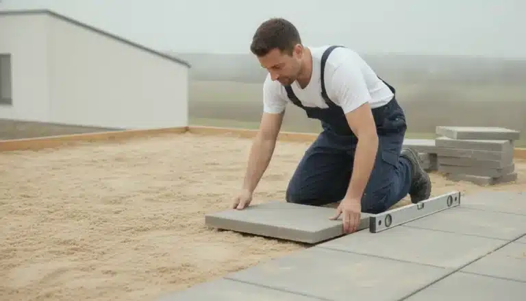 dalle pour terrasse sur sable