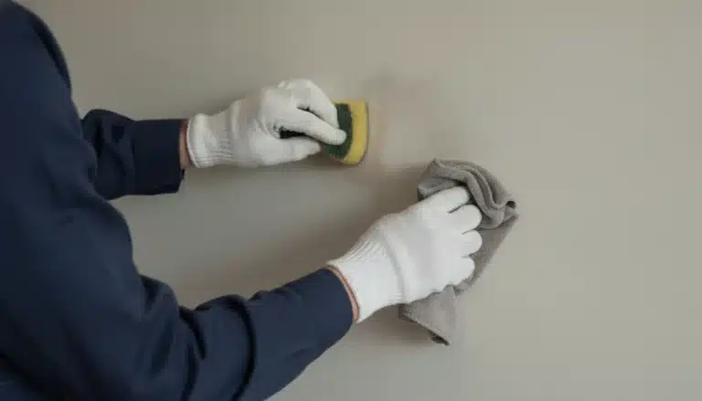nettoyer mur peinture mat non lessivable