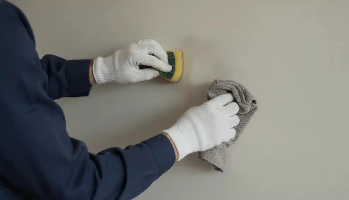 nettoyer mur peinture mat non lessivable