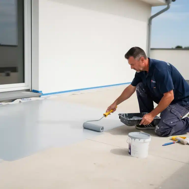peindre terrasse en beton