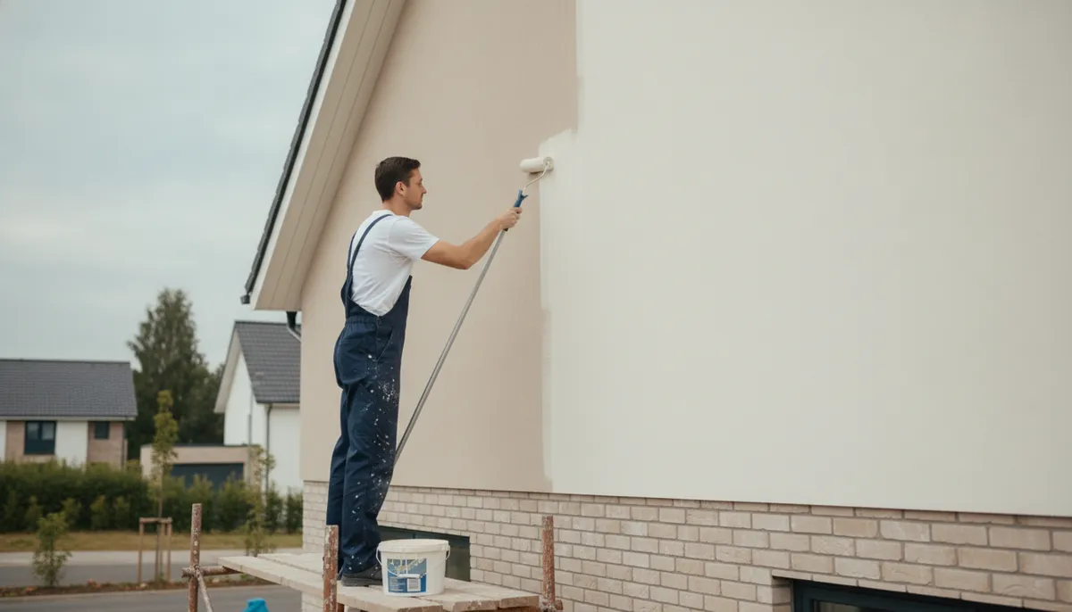 peinture de façade extérieure