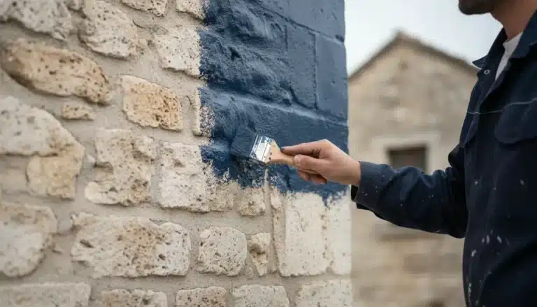 peinture pour pierre poreuse