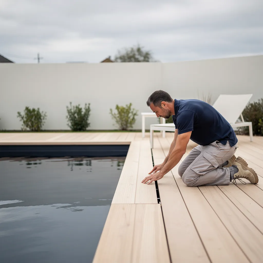 piscine et terrasse en bois