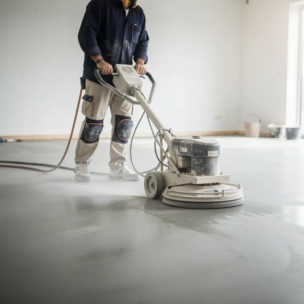 poncer un sol en beton