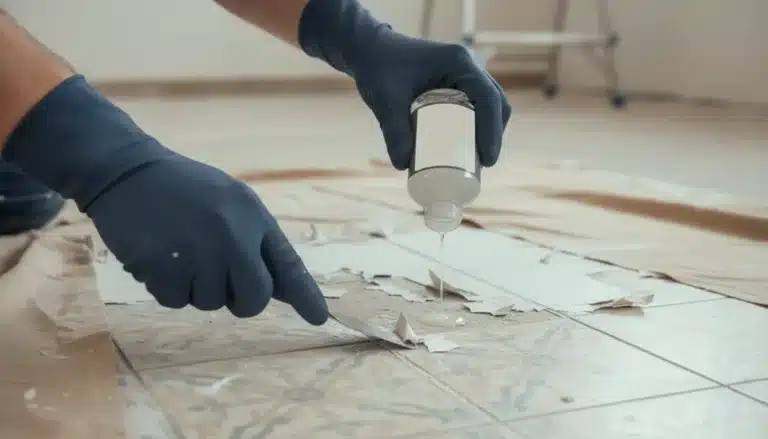 produit pour enlever la peinture sur carrelage
