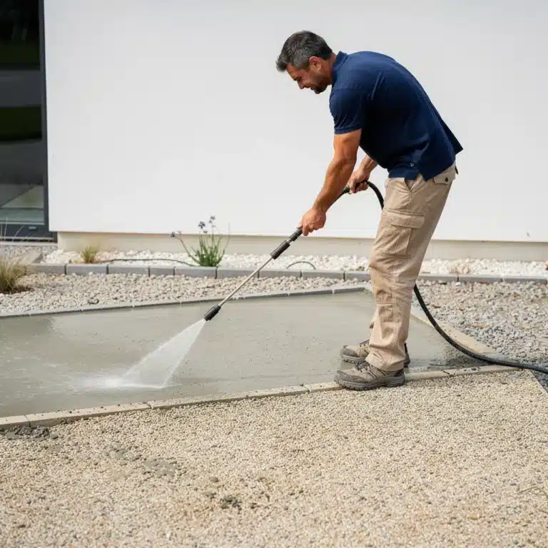 comment faire béton désactivé