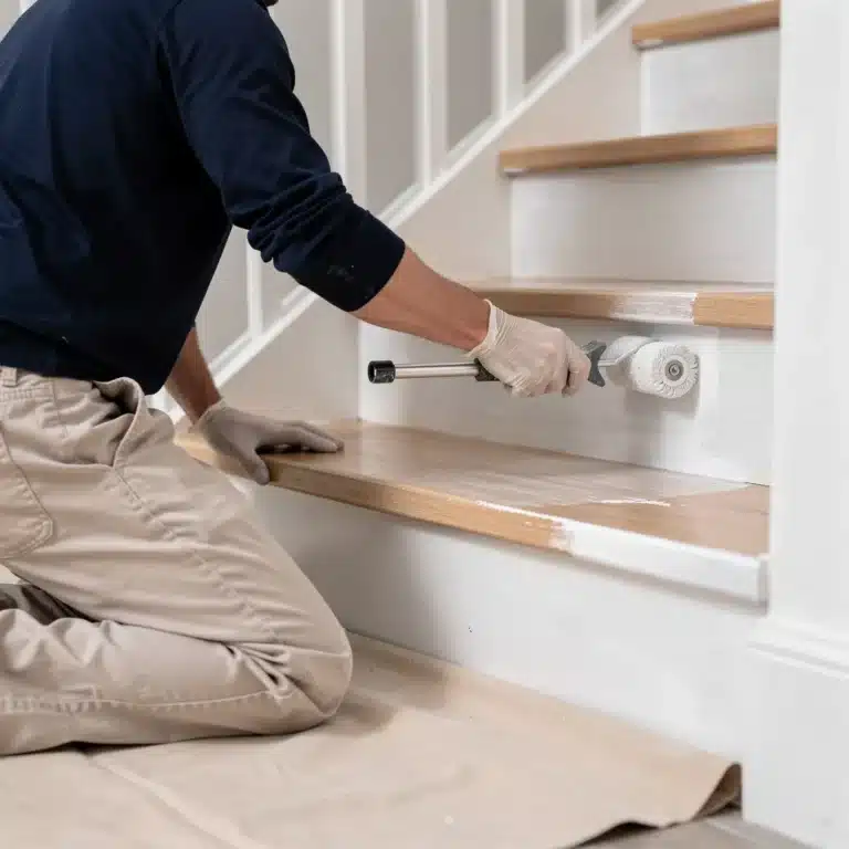 peinture escalier sans poncage