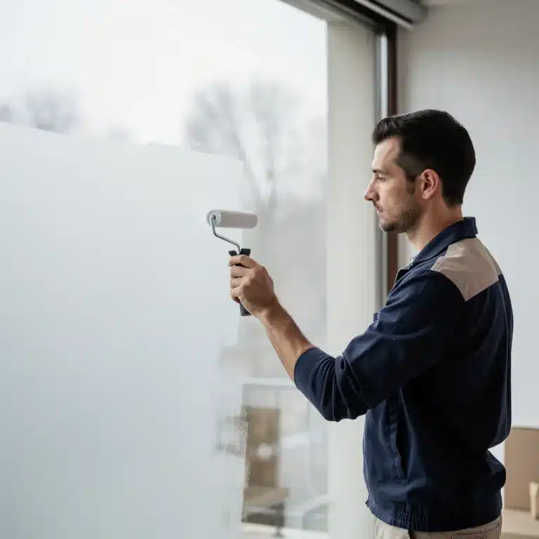 peinture pour opacifier vitre