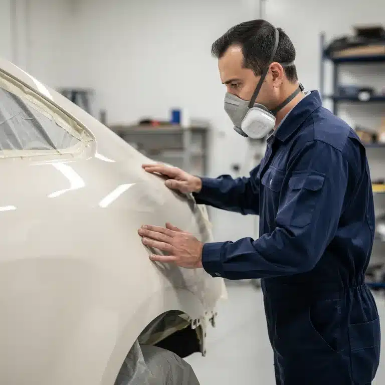 temps de sechage peinture auto avant vernis
