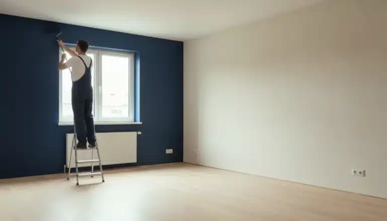 agrandir une pièce peinture