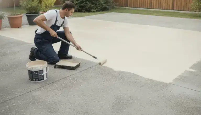 peinture béton extérieur sol
