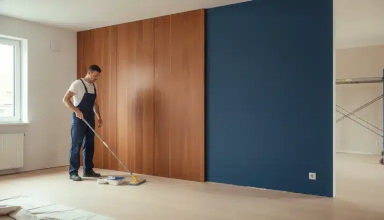 peinture murale quelle couleur va bien avec le merisier